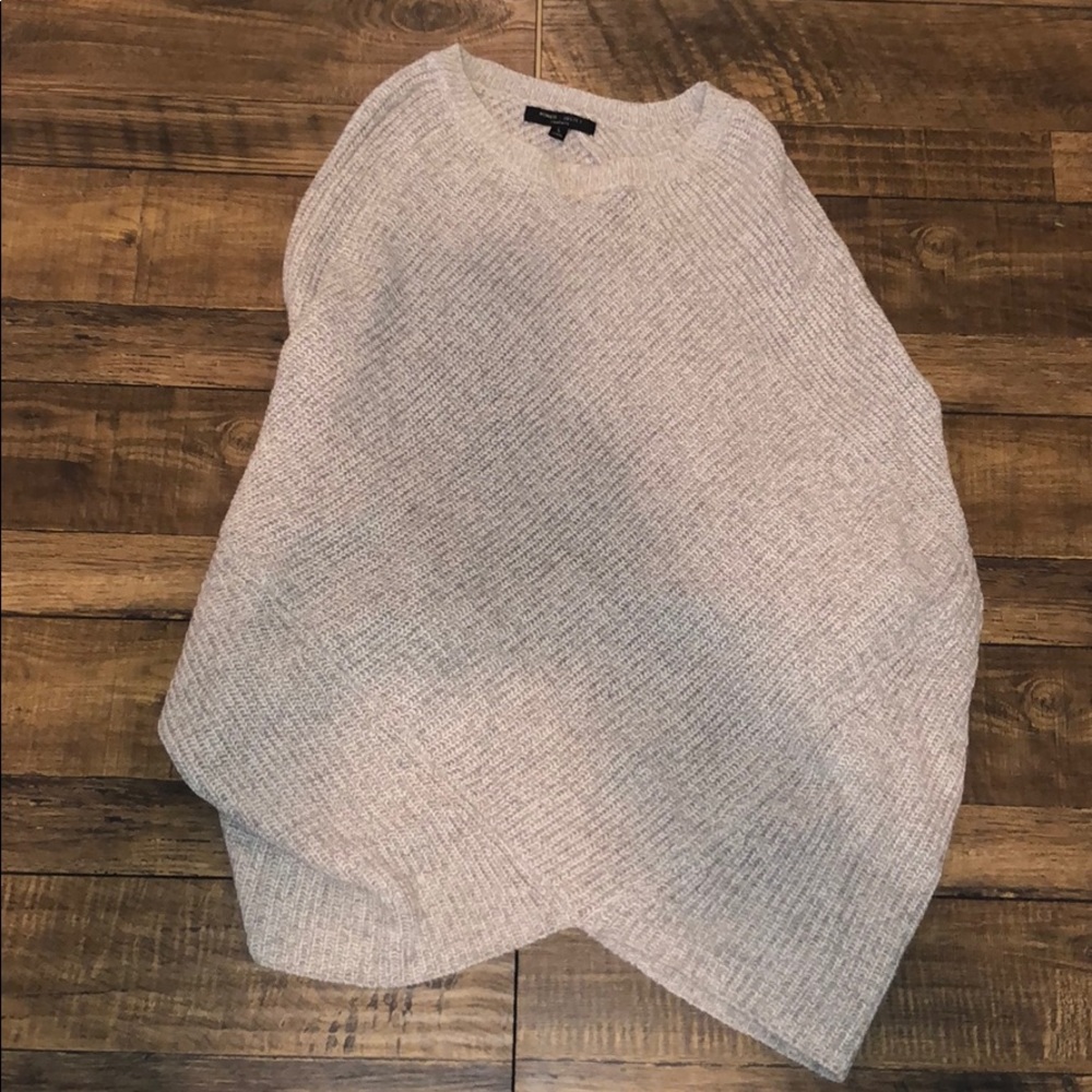 Long grey sweater